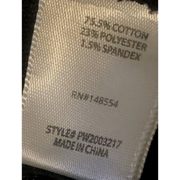 Indigo Rising Womens High Rise Slim Straight Denim Jeans Jr Size 13/31  Black - Picture 15 of 16